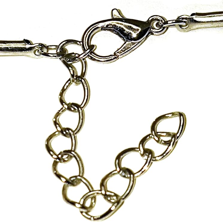 Tennisschläger Anhänger mit Kette 42cm + 5cm