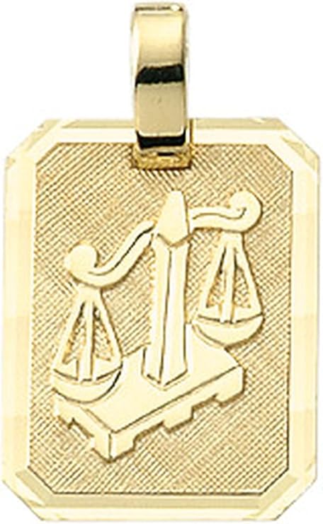 Sternezeichen Anhänger aus 333 echt Gelbgold