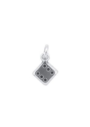 Würfel Anhänger Kettenanhänger aus 925 Sterling Silber