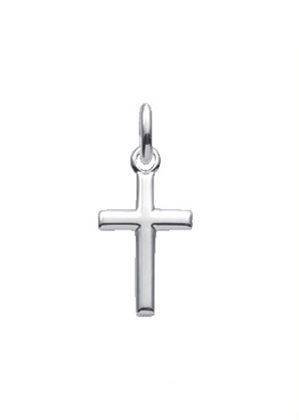 Anhänger Kreuz Kreuzanhänger 925 Sterling Silber rhodiniert