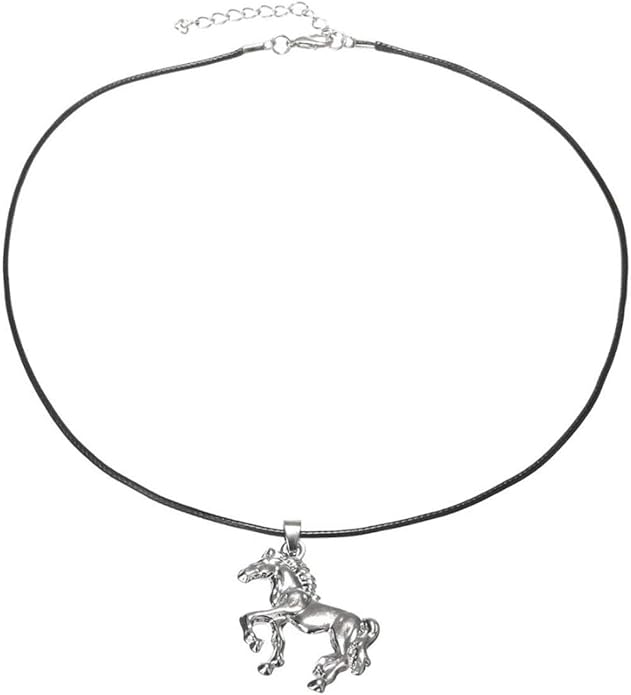 Pferd Anhänger mit Kette/Pferdeliebhaber