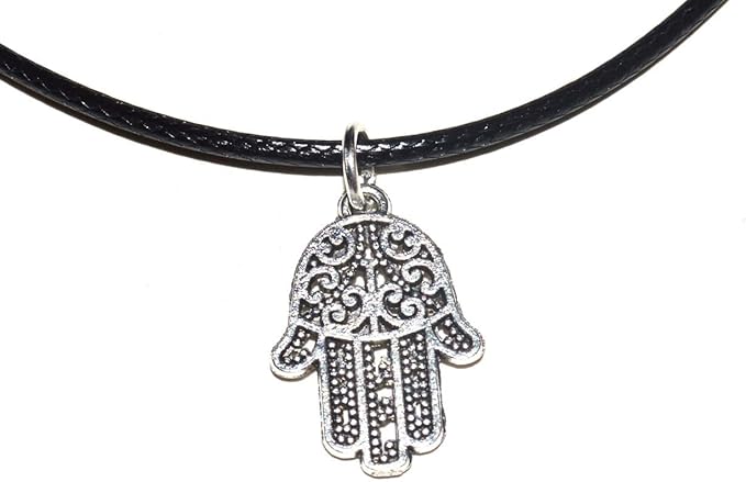 Fatimas Hand Anhänger mit Silber Kette