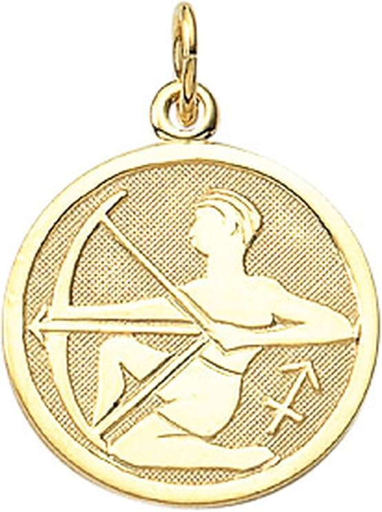 Schütze Sternezeichen Anhänger aus 333 echt Gelbgold
