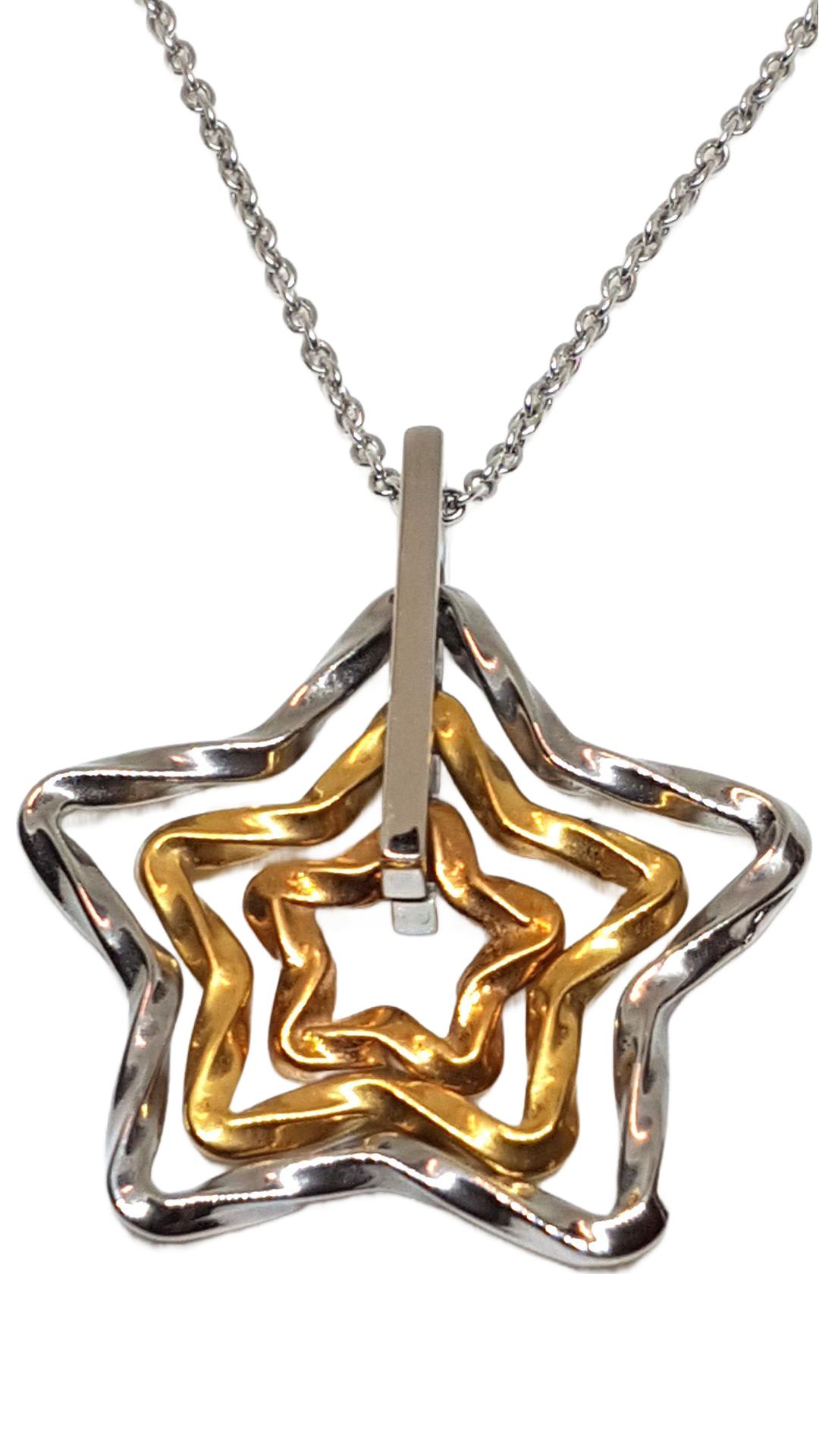 Stern Anhänger mit Kette