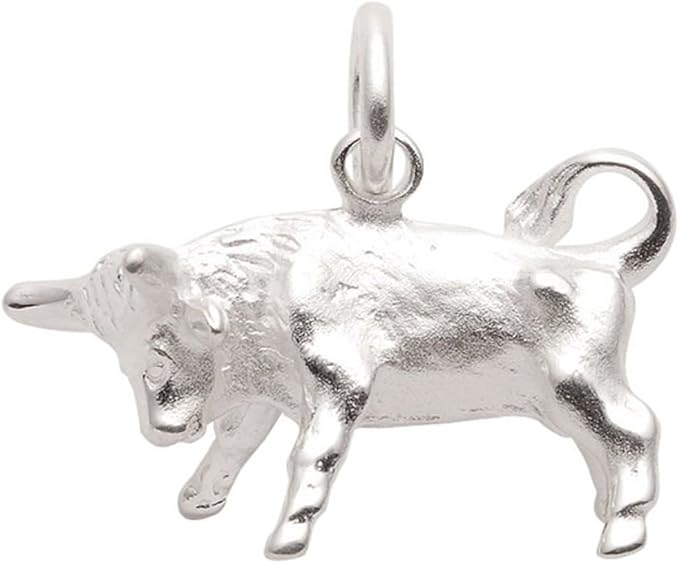 Stier Sternezeichen Anhänger aus 925 Silber