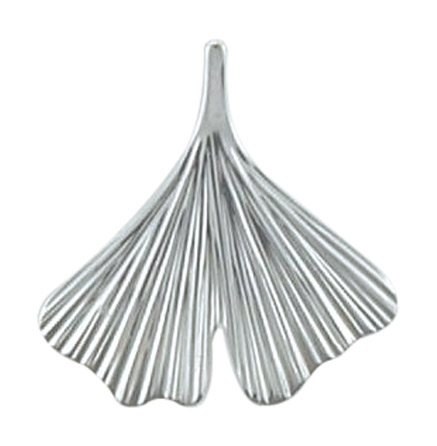 Ginkgoblatt Anhänger, Kettenanhänger aus 925 Sterling Silber