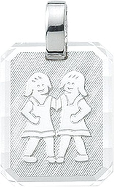 Sternzeichen Anhänger Zwilling aus 925 Silber