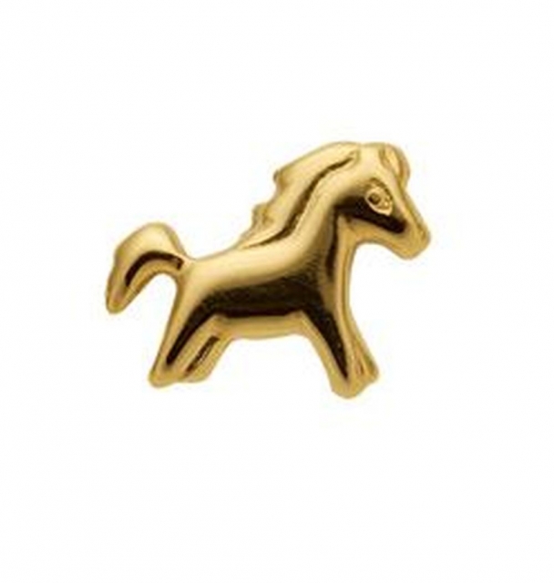 Pferd Ohrstecker aus 333 Gold