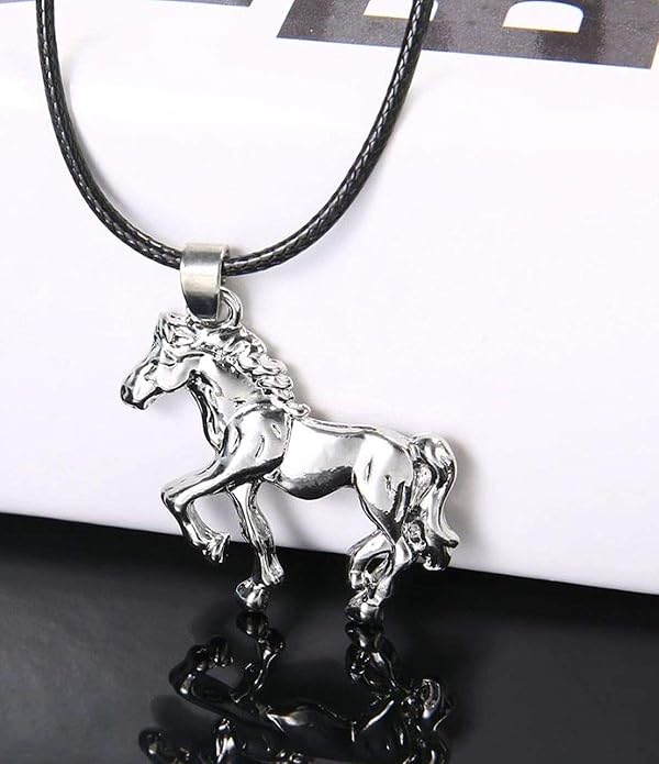 Pferd Anhänger mit Kette/Pferdeliebhaber