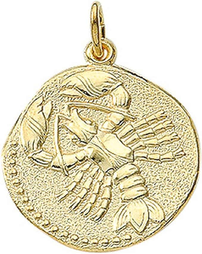 Krebs Sternezeichen Anhänger aus 333 Gelbgold