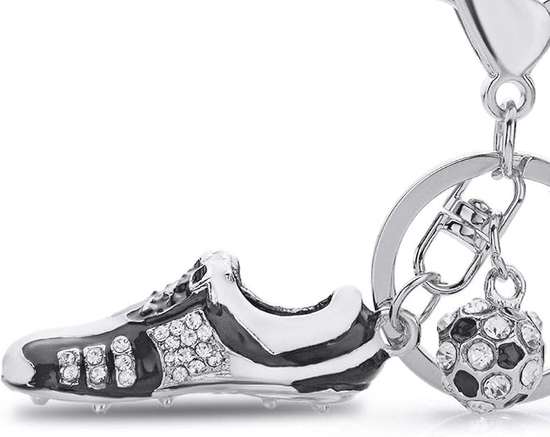 Fußballschuhe mit Fußball Schlüsselanhänger,Taschenanhänger