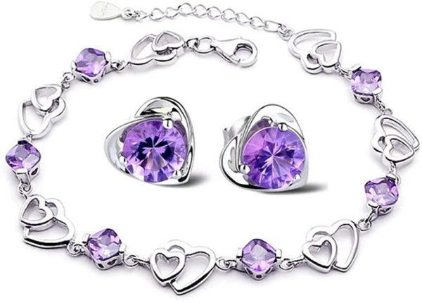 Schmuckset Armband + Ohrstecker