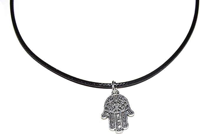 Fatimas Hand Anhänger mit Silber Kette